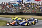 Alexander Rossi (Andretti) und Scott Dixon (Ganassi) 