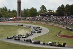 Start zum Honda Indy 200 in Mid-Ohio 2018: Alexander Rossi (Andretti) führt