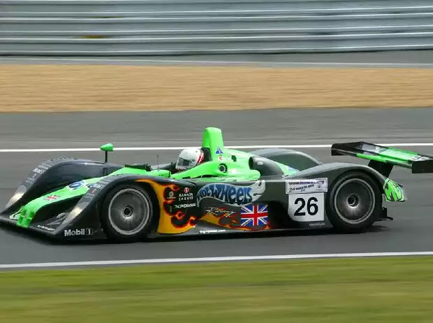 MG-Lola EX257 bei den 24h Le Mans 2002 Titel-Bild zur News: MG-Lola EX257 bei den 24h Le Mans 2002