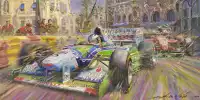 Artwork: Bennetton Ford 1994 in Monaco/Motorworld Region Stuttgart Art Gallery