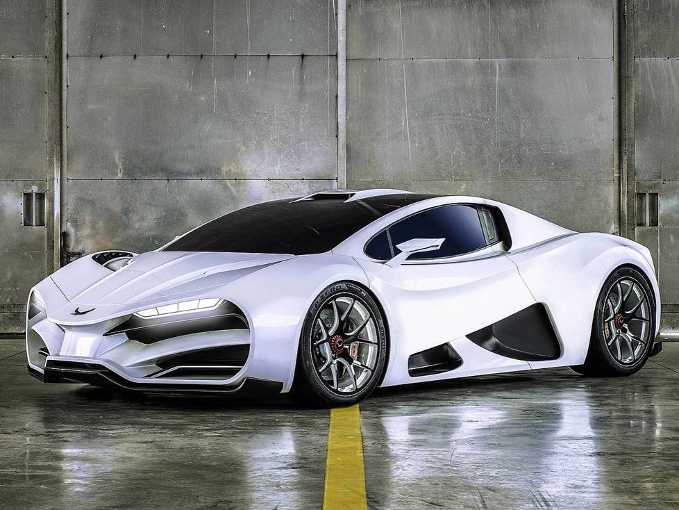 Milan Red Hypercar 2018