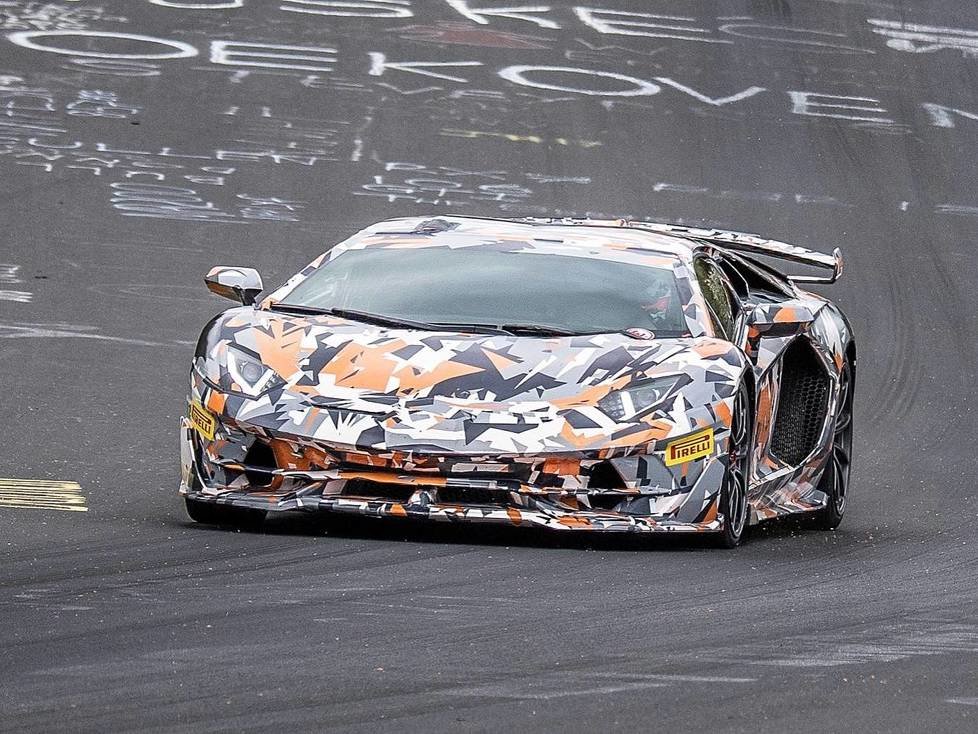 Der Lamborghini Aventador SVJ fährt Nürburgring Rundenrekord 2018