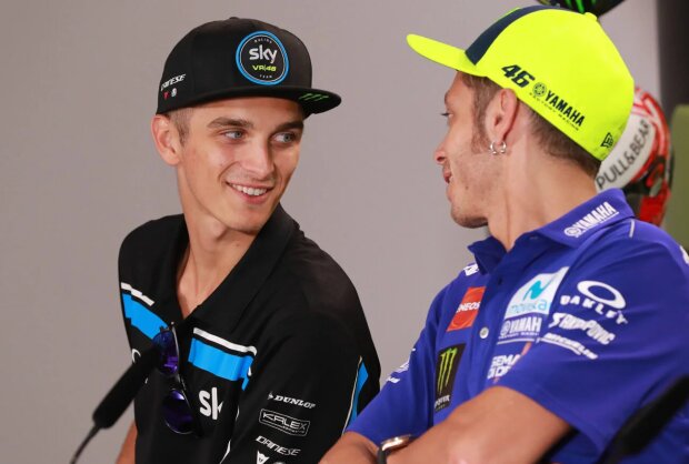 Luca Marini VR46 SKY Racing Team VR46 Moto2Yamaha Yamaha MotoGP ~Luca Marini und Valentino Rossi ~ Luca Marini VR46 SKY Racing Team VR46 Moto2Yamaha Yamaha MotoGP ~Luca Marini und Valentino Rossi ~