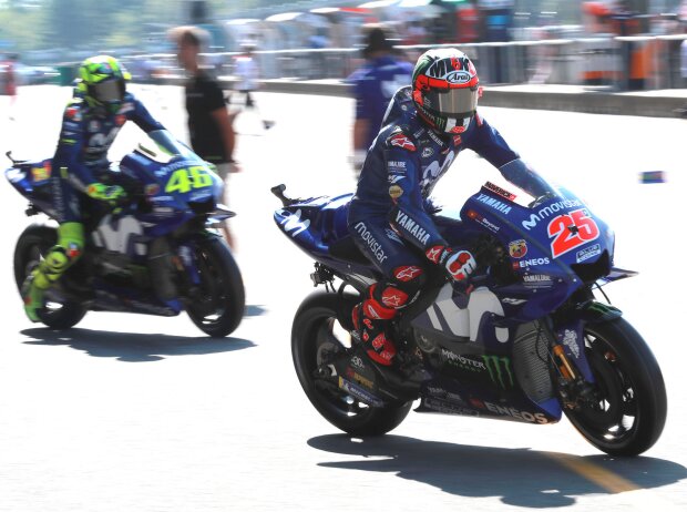 Maverick Vinales, Valentino Rossi