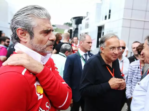Titel-Bild zur News: Maurizio Arrivabene, Sergio Marchionne