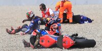 Bild zum Inhalt: Bradl und Vinales verpassen MotoGP-Test nach Unfall