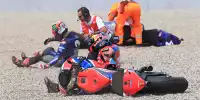 Bild zum Inhalt: Bradl und Vinales verpassen MotoGP-Test nach Unfall