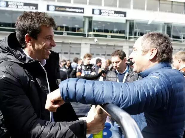 Toto Wolff, Gerhard Berger Titel-Bild zur News: Toto Wolff, Gerhard Berger