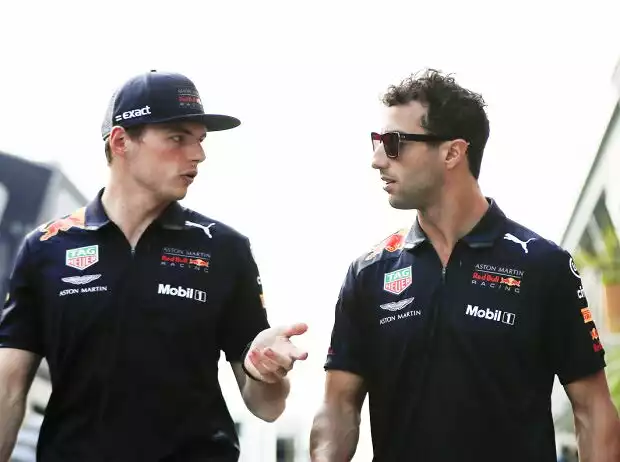 Max Verstappen, Daniel Ricciardo Titel-Bild zur News: Max Verstappen, Daniel Ricciardo