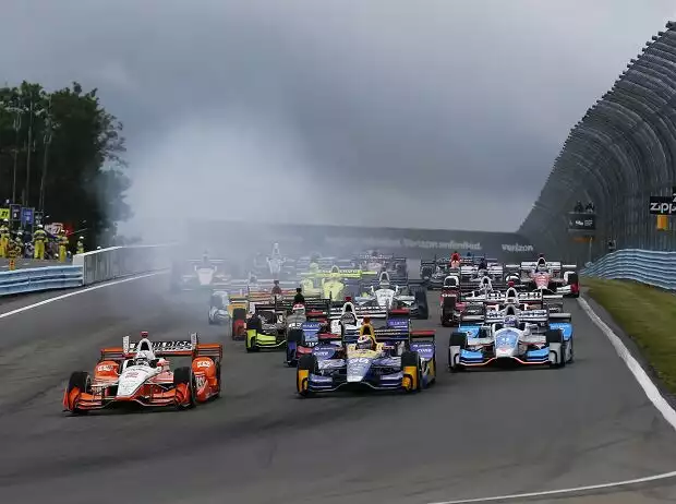 Alexander Rossi, Josef Newgarden Titel-Bild zur News: Alexander Rossi, Josef Newgarden