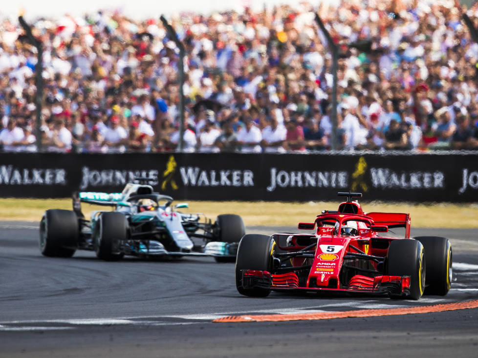 Sebastian Vettel, Lewis Hamilton