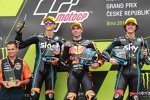 Luca Marini (VR46), Miguel Oliveira ( Ajo) und Francesco Bagnaia (VR46) 