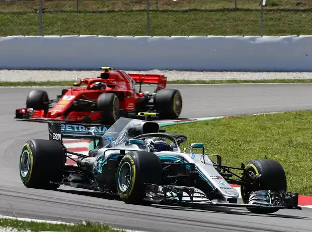 Titel-Bild zur News: Valtteri Bottas, Kimi Räikkönen