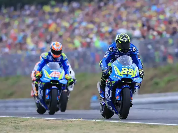 Titel-Bild zur News: Andrea Iannone, Alex Rins