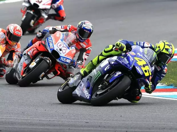 Valentino Rossi, Andrea Dovizioso Titel-Bild zur News: Valentino Rossi, Andrea Dovizioso