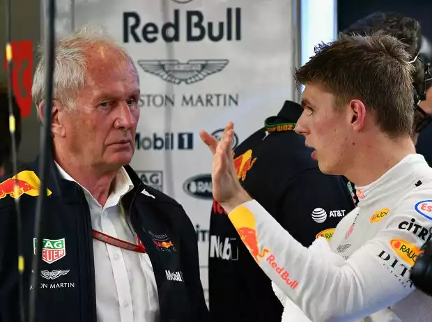 Helmut Marko, Max Verstappen Titel-Bild zur News: Helmut Marko, Max Verstappen