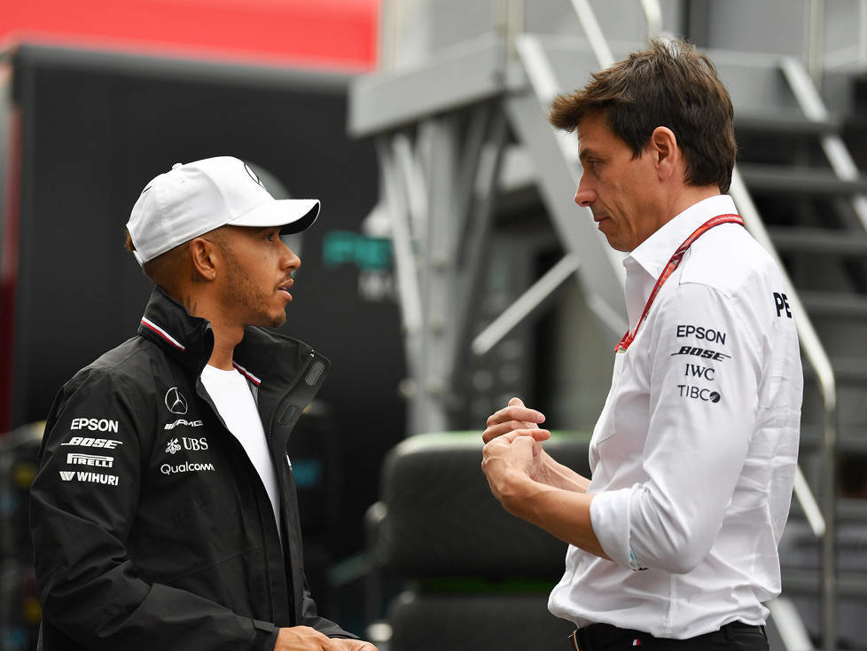 Lewis Hamilton, Toto Wolff