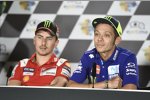 Jorge Lorenzo und Valentino Rossi 