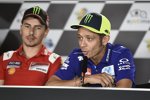 Jorge Lorenzo und Valentino Rossi 