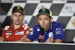 Jorge Lorenzo und Valentino Rossi 