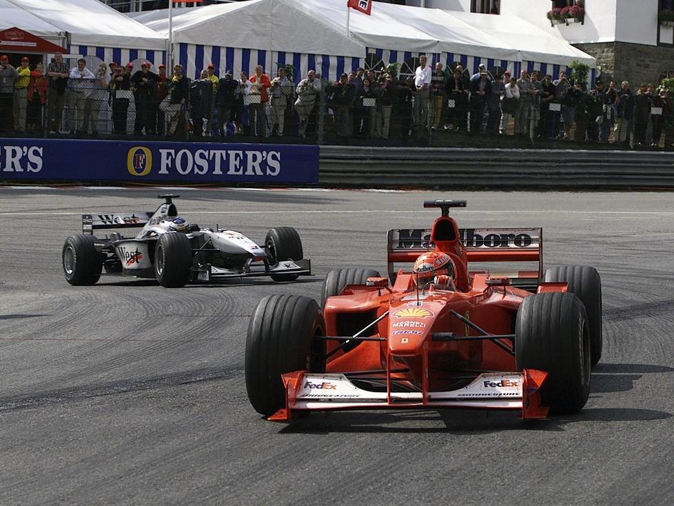 Michael Schumacher, Mika Häkkinen
