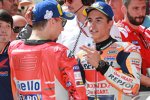 Marc Marquez (Honda) und Jorge Lorenzo () 