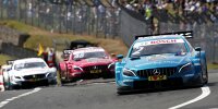 Bild zum Inhalt: DTM Brands Hatch 2018: Paffett führt Mercedes-Trio im Qualifying an