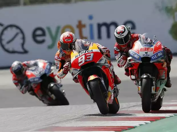Marc Marquez, Jorge Lorenzo Titel-Bild zur News: Marc Marquez, Jorge Lorenzo