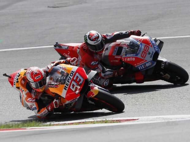 Marc Marquez, Jorge Lorenzo