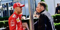 Bild zum Inhalt: Horner: Man kann sehen, dass Vettel Druck mit sich herumträgt