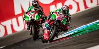 Bild zum Inhalt: Aprilia-Piloten verzweifeln: "Stück Scheiße kann nicht glänzen"