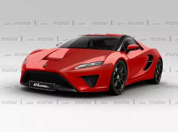 Künstlerisches Rendering: Lotus Elise 2020 Titel-Bild zur News: Künstlerisches Rendering: Lotus Elise 2020
