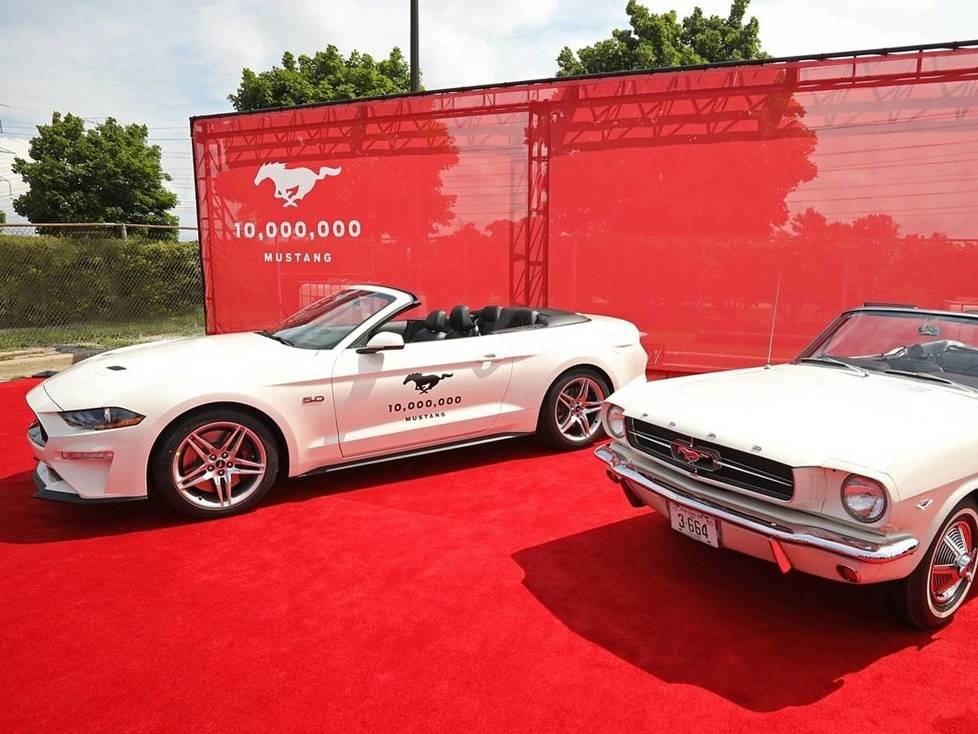 Ford feiert 2018 10 Millionen Mustang