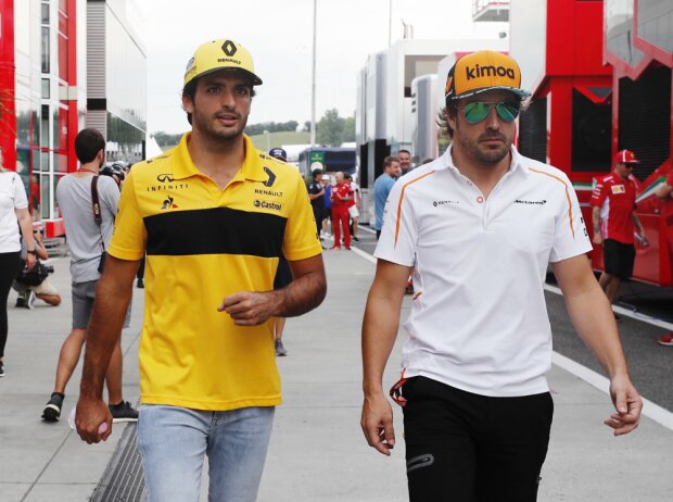 Carlos Sainz, Fernando Alonso Carlos Sainz, Fernando Alonso