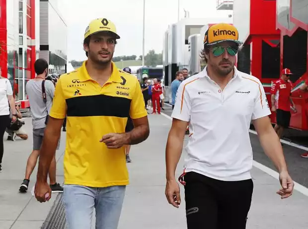 Carlos Sainz, Fernando Alonso Titel-Bild zur News: Carlos Sainz, Fernando Alonso
