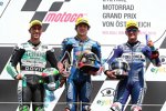 Enea Bastianini (Leopard), Marco Bezzecchi (PrüstelGP) und Jorge Martin (Gresini) 