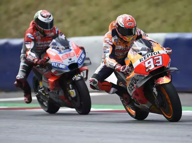 Marc Marquez, Jorge Lorenzo Titel-Bild zur News: Marc Marquez, Jorge Lorenzo