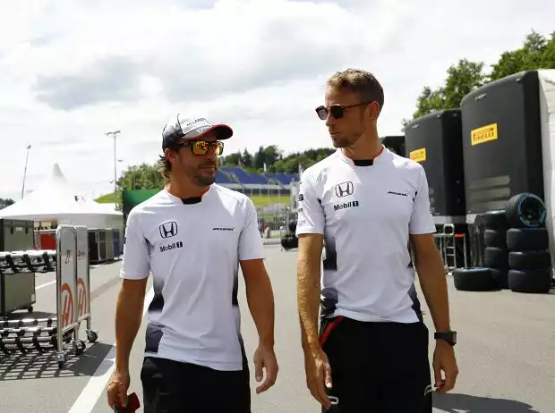 Jenson Button, Fernando Alonso Titel-Bild zur News: Jenson Button, Fernando Alonso