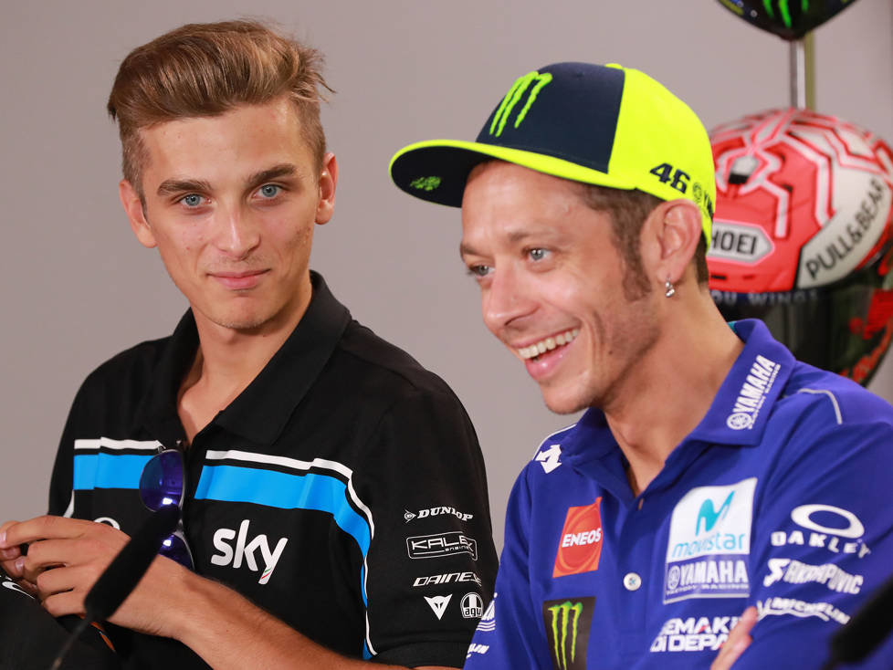 Luca Marini, Valentino Rossi