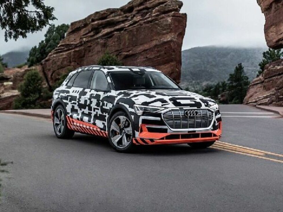 Audi E-Tron Prototyp 2018 am Pikes Peak