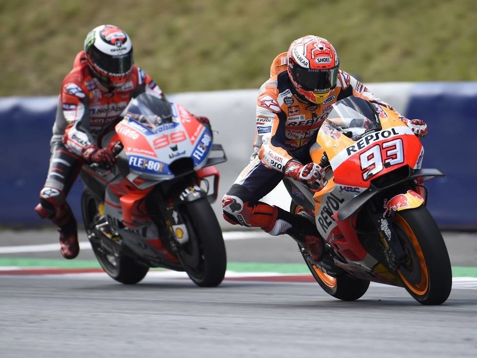 Marc Marquez, Jorge Lorenzo