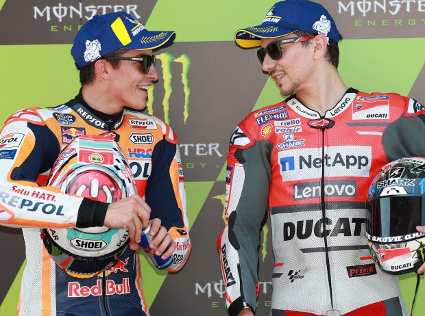 Marc Marquez, Jorge Lorenzo