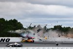 Robert Wickens (Schmidt), James Hinchcliffe (Schmidt), Ryan Hunter-Reay (Andretti) und Pietro Fittipaldi (Coyne) 