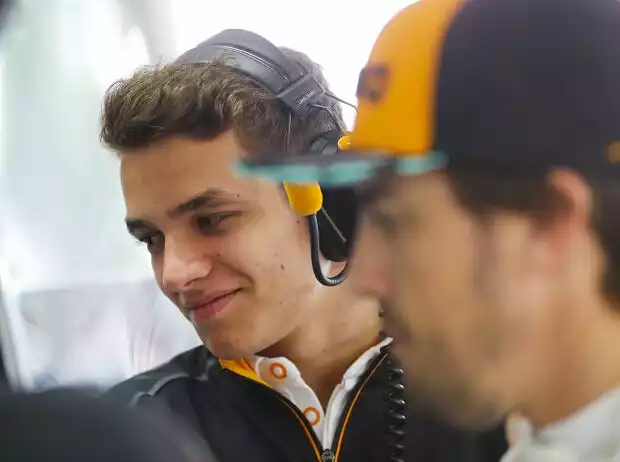 Titel-Bild zur News: Lando Norris, Fernando Alonso