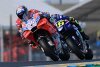 Bild zum Inhalt: Ducati von Rossis Aussagen über die Yamaha verwundert
