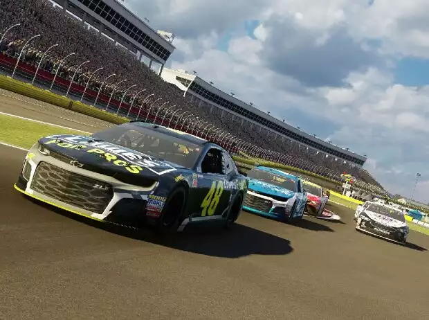 Screenshot: NASCAR Heat 3 Titel-Bild zur News: Screenshot: NASCAR Heat 3