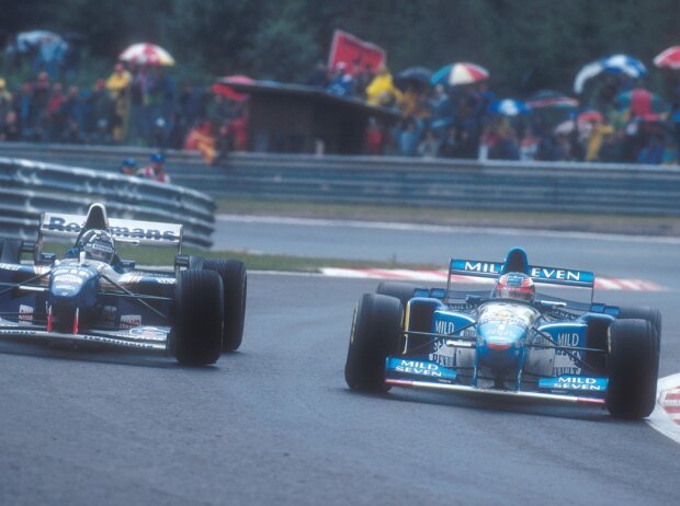 Michael Schumacher, Damon Hill