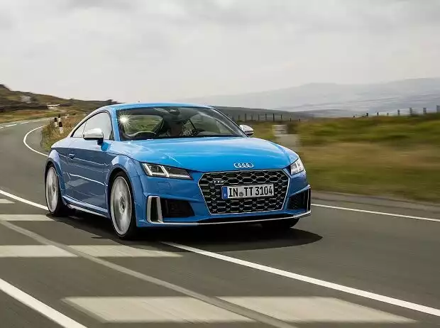 Titel-Bild zur News: Audi TTS auf der Isle of Man
