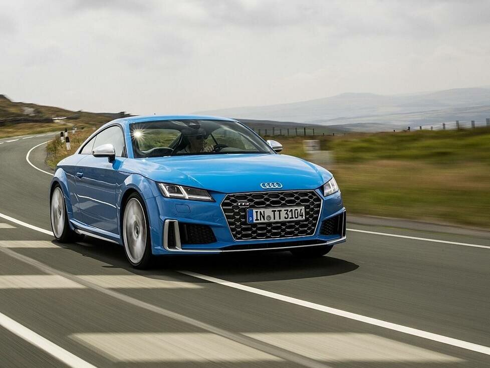 Audi TTS auf der Isle of Man