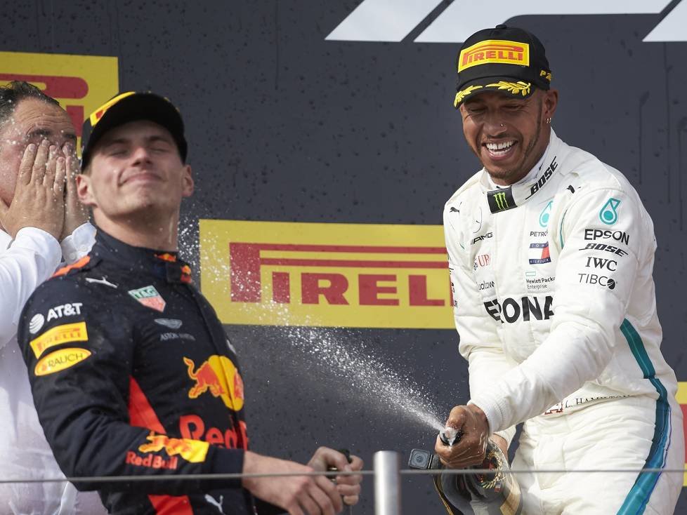 Max Verstappen, Lewis Hamilton